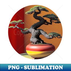 Bonsai - Stylish Sublimation Digital Download - Perfect for Personalization