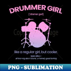 drummer - Exclusive PNG Sublimation Download - Perfect for Sublimation Mastery