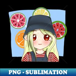 candy girl - instant png sublimation download - add a festive touch to every day
