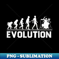 Drummer Evolution - Unique Sublimation PNG Download - Perfect for Personalization