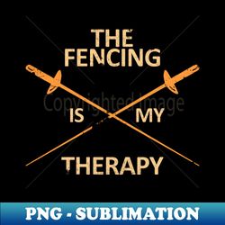 fencing - High-Quality PNG Sublimation Download - Bold & Eye-catching