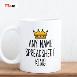 Personalised Freak in the Sheets Mug   Perfect Colleague Gift for Work Spreadsheet Kings