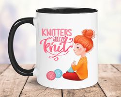 knitting mug, ceramic mug gift for knitter, funny mug gift, coffee mug for birthday gift, for for her, mother s day gift