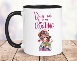 knitting mug, ceramic mug gift for knitter, funny mug gift, coffee mug for birthday gift, for for her, mothers day gift,