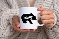 baby bear mug - cute mugs  - baby bear coffee mug - coffee mug gifts - funny gifts for baby mom mother gifts for family
