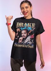 Drake T Shirt, Rap Tee, Vintage Hip Hop T-shirt, Mens Women Unisex Shirt