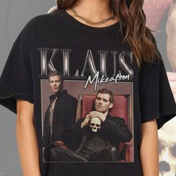 klaus mikaelson shirt   vintage 90s style shirt   unisex homage t shirt b04b9