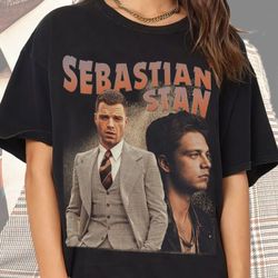 sebastian stan shirt   vintage 90s style shirt   unisex homage t shirt