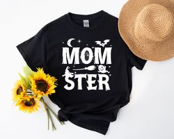 Momster Sweatshirt, Halloween Mom Sweatshirt, Funny Halloween Shirt, Pumpkin Shirt, Women Halloween Shirt, Halloween Gif