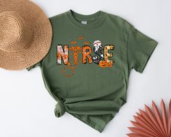 Nurse Halloween Shirt, Halloween Shirt, Nurse T Shirt, Halloween Shirt Design, Spooky Shirt
