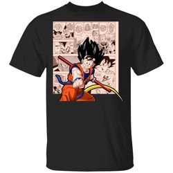 Dragon Ball Goku Shirt Anime Character Mix Manga Style Tee