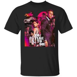 No Time To Die 007 T-shirt James Bond Tee