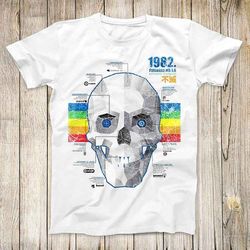Skull 1982 Fumetsu Mark 1.6 Top Tee Best Cute Gift Mens Women Unisex T Shirt 3085
