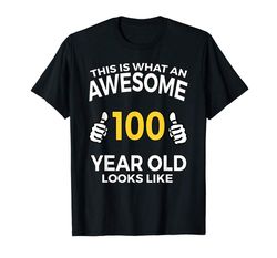 Adorable 100th Birthday T Shirt Funny 100 Years Old Gifts