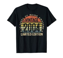 Adorable 16 Year Old Gifts Vintage 2004 Limited Edition 16th Birthday T-Shirt