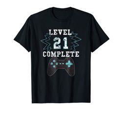 Adorable 21st Birthday Video Game Humor Tee Funny Gamer Gifts T Shirt