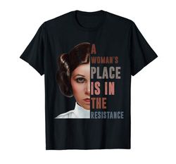 Adorable A Womans Place Is In The Resistance T Shirt