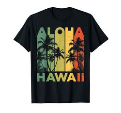 Adorable Aloha Hawaii Hawaiian Island T Shirt Vintage 1980s Throwback