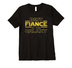 Adorable Best Fianc&eacute Galaxy Shirt Gift For Future Husband Fianc&eacute T-Shirt