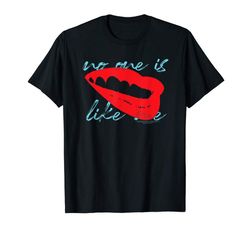 Adorable Birds Of Prey No One Is Like Me Lips T-Shirt