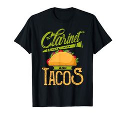 Adorable Clarinet Player Shirt - Musician Clarinet Taco Gift T-Shirt T-Shirt