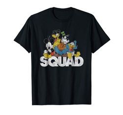 Adorable Classic Mickey Mouse Squad Graphic T-shirt