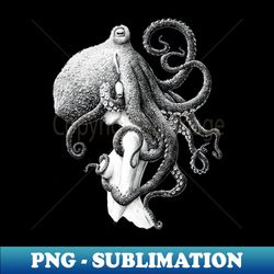 octopusvrouw - PNG Transparent Sublimation File - Fashionable and Fearless