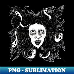 Haunted Hair - Artistic Sublimation Digital File - Perfect for Sublimation Mastery