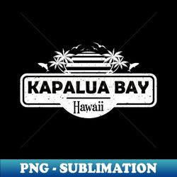 Kapalua Bay Beach Hawaii Palm Trees Sunset Summer - Signature Sublimation PNG File - Defying the Norms
