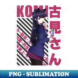 komi cant communicate - shouko komi - high-resolution png sublimation file - perfect for personalization