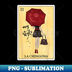 Funny s Spanish-Mexican Bingo - La Chingona - Sublimation-Ready PNG File - Bold & Eye-catching