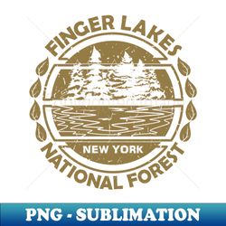 Finger Lakes National Forest New York State Nature Landscape - Sublimation-Ready PNG File - Revolutionize Your Designs