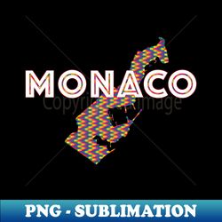 Monaco Pride - Creative Sublimation PNG Download - Add a Festive Touch to Every Day