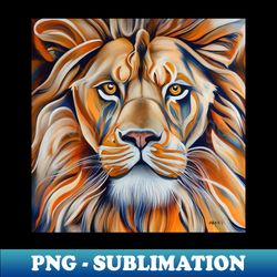 Lion face - Instant Sublimation Digital Download - Add a Festive Touch to Every Day