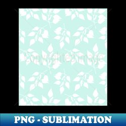White leaves - Special Edition Sublimation PNG File - Bring Your Designs to Life