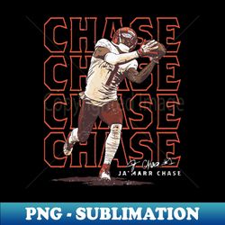 JaMarr Chase Cincinnati Repeat - Retro PNG Sublimation Digital Download - Spice Up Your Sublimation Projects