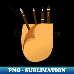 Writer Author Pen Pencil Gift - PNG Transparent Sublimation File - Create with Confidence