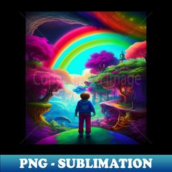 Colorful World 02 - Instant PNG Sublimation Download - Vibrant and Eye-Catching Typography