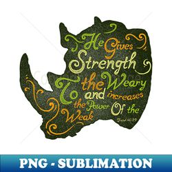 Enduring Spirit Silhouette - Digital Sublimation Download File - Boost Your Success with this Inspirational PNG Download