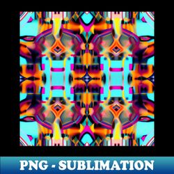 Funky Kaleidoscope Design - High-Resolution PNG Sublimation File - Perfect for Sublimation Mastery