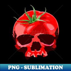 Tomato Skull - Signature Sublimation PNG File - Boost Your Success with this Inspirational PNG Download