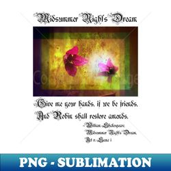 marriage of Titania Salmon berry floral duet - Creative Sublimation PNG Download - Perfect for Sublimation Mastery