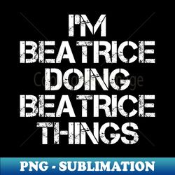 Beatrice - Vintage Sublimation PNG Download - Bring Your Designs to Life