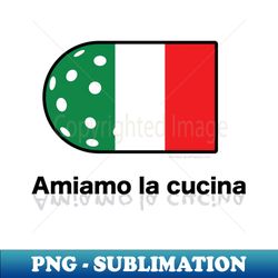 Italians Love Pickleball - Creative Sublimation PNG Download - Capture Imagination with Every Detail