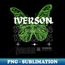 Iverson  Butterfly - Instant Sublimation Digital Download - Perfect for Sublimation Art
