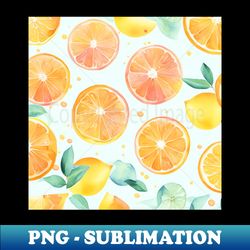 citrus grape fruit pattern - premium png sublimation file - perfect for sublimation mastery