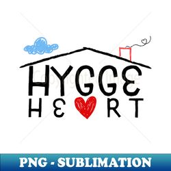 Hygge Heart - Special Edition Sublimation PNG File - Perfect for Sublimation Mastery