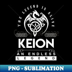 Keion - PNG Sublimation Digital Download - Perfect for Personalization