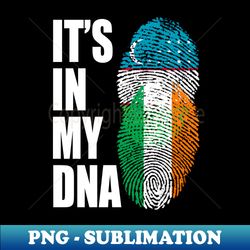 Uzbek And Irish Mix Heritage DNA Flag - Signature Sublimation PNG File - Stunning Sublimation Graphics