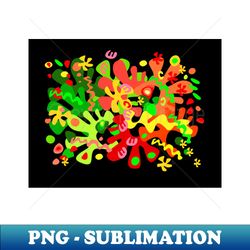 Garden of Abstract Delights - Premium PNG Sublimation File - Defying the Norms